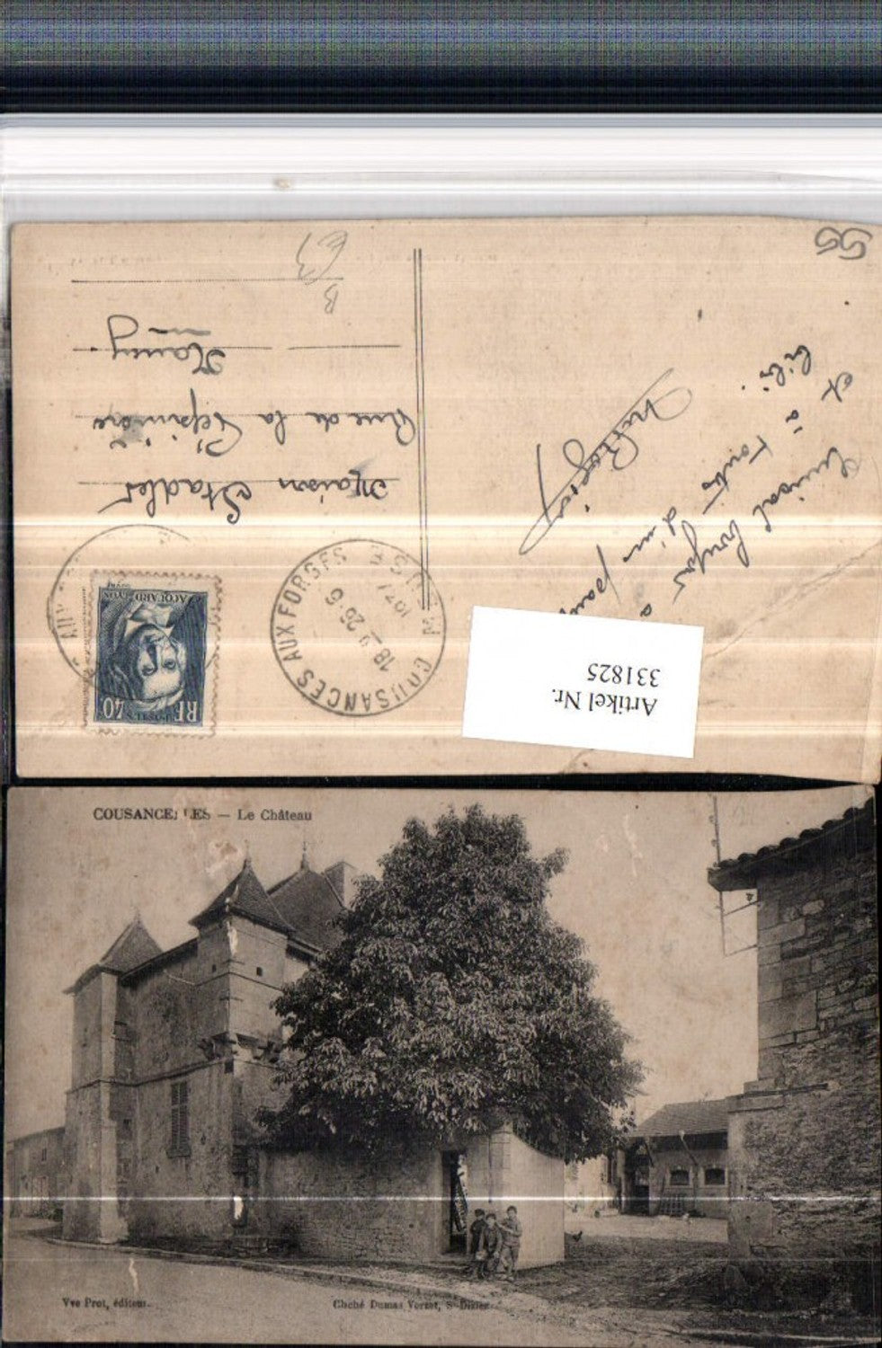 331825,Lothringen Meuse Cousancelles La Chateau Schloss