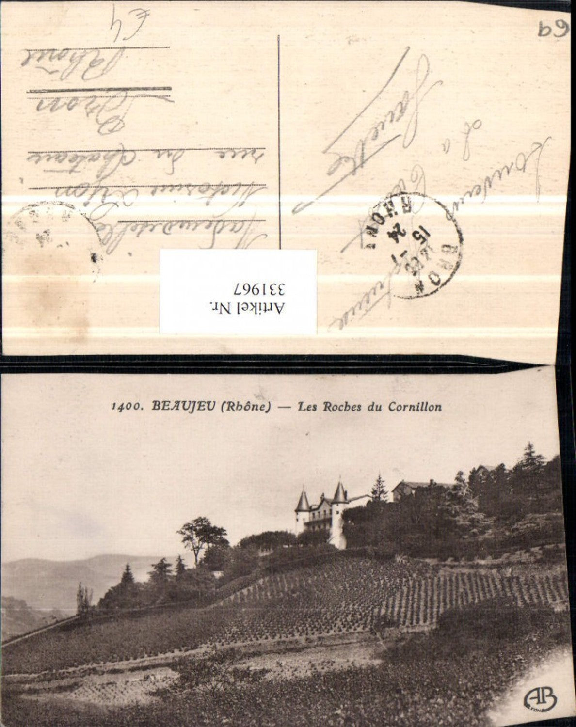 331967,Rhone-Alpes Rhone Beaujeu Les Roches du Cornillon