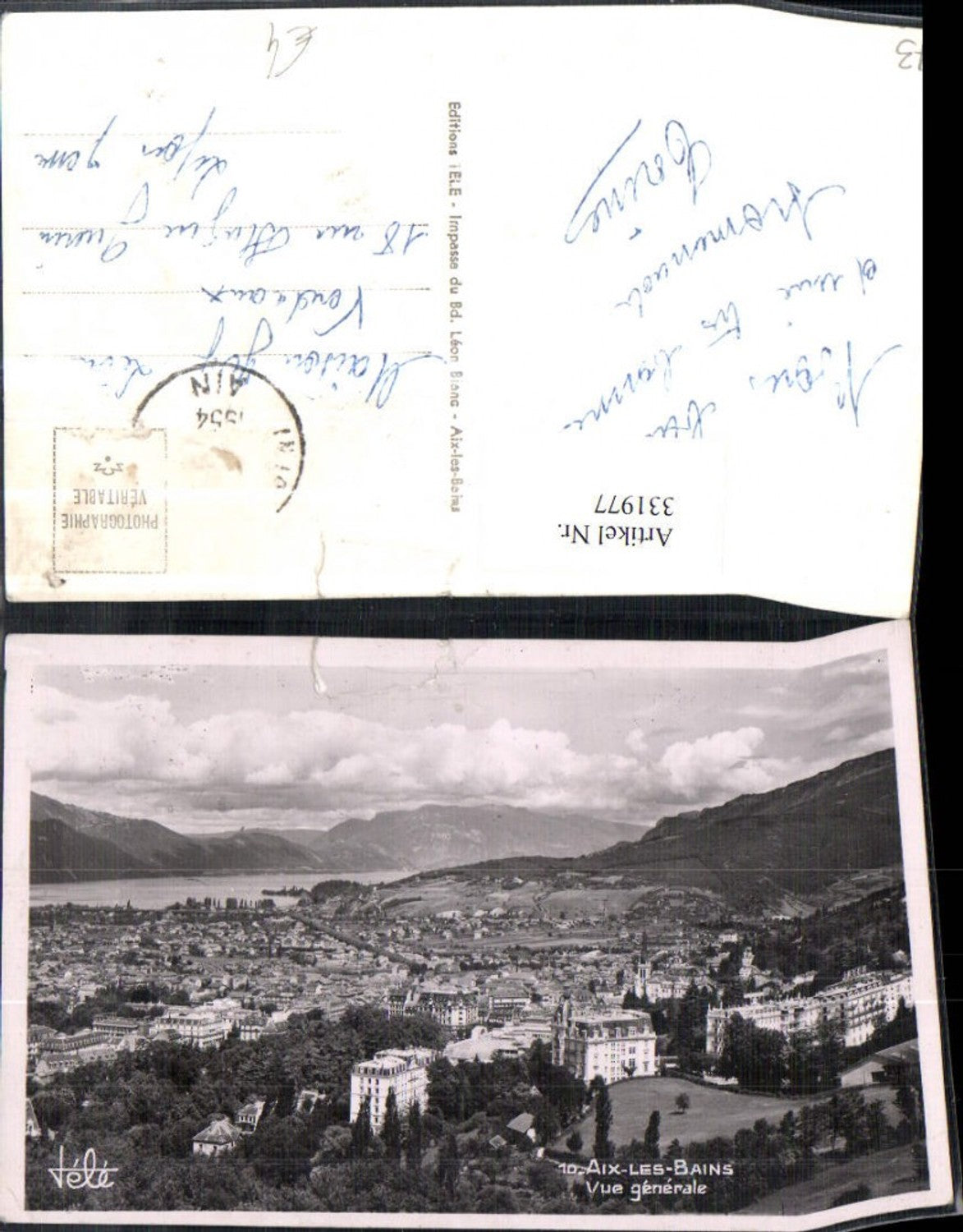 331977,Rhone-Alpes Savoie Aix-les-Bains Vue generale Totale