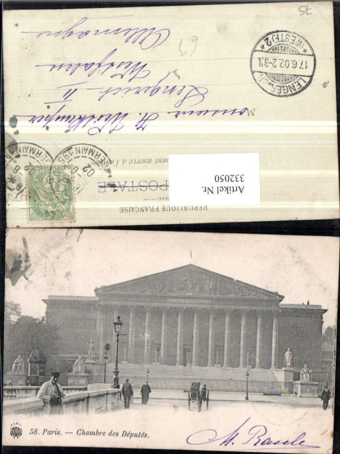 332050,Ile-de-France Paris Chambre des Deputes Gebäude