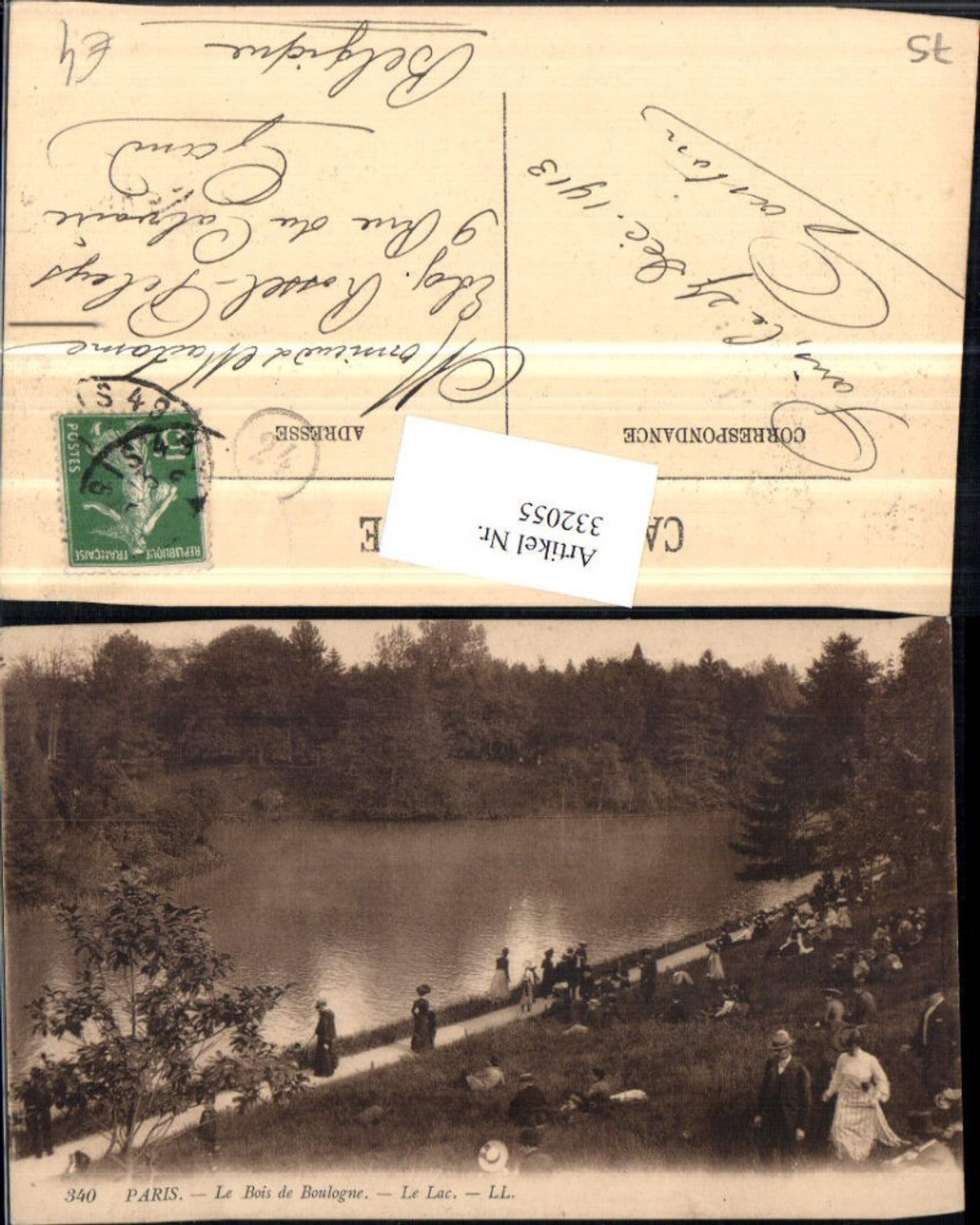 332055,Ile-de-France Paris Le Bois de Boulogne Le Lac See