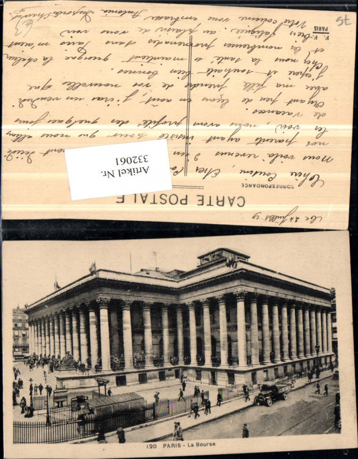 332061,Ile-de-France Paris La Bourse Börse Gebäude