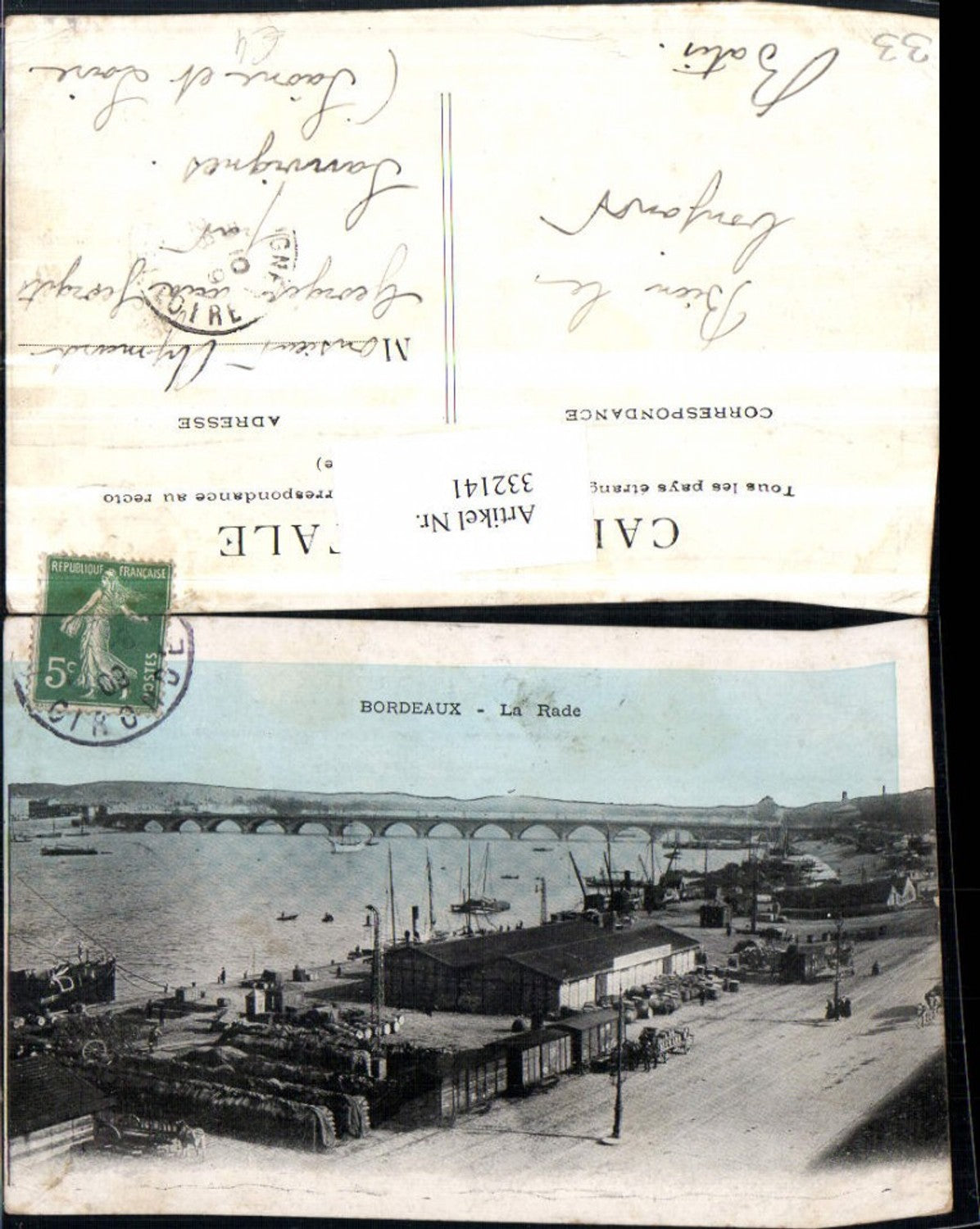 332141,Aquitanien Gironde Bordeaux La Rade Reede Brücke