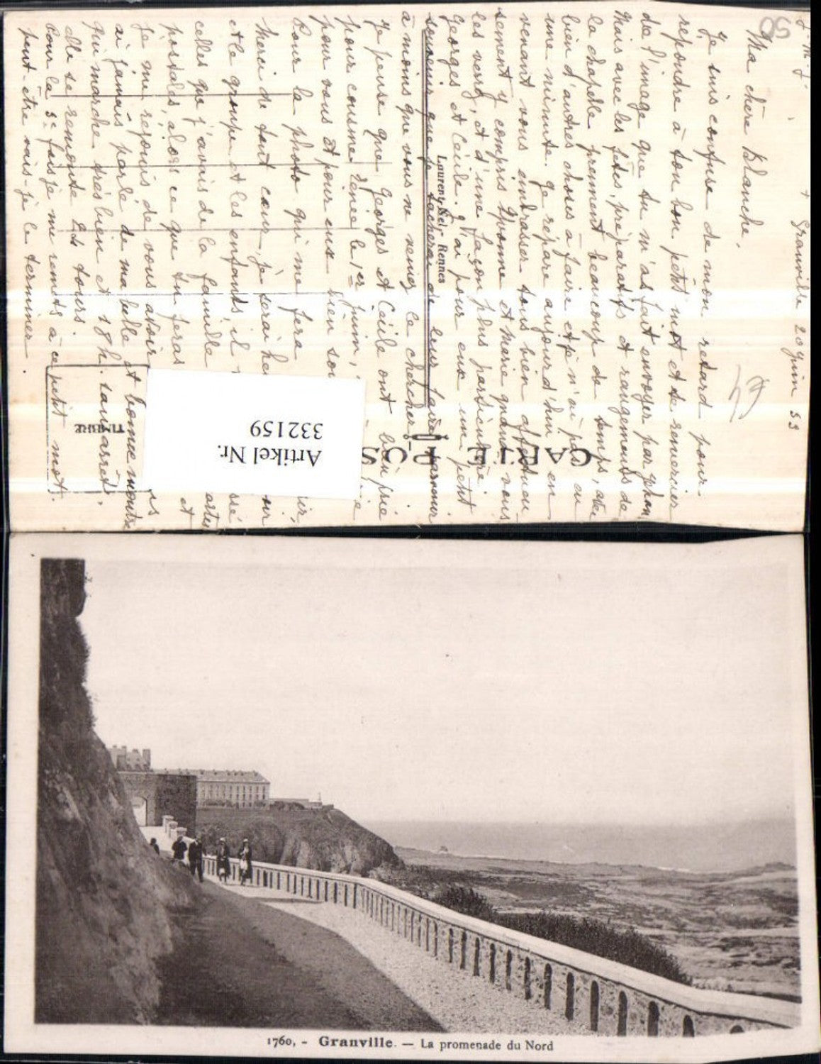 332159,Basse-Normandie Manche Granville La promenade du Nord