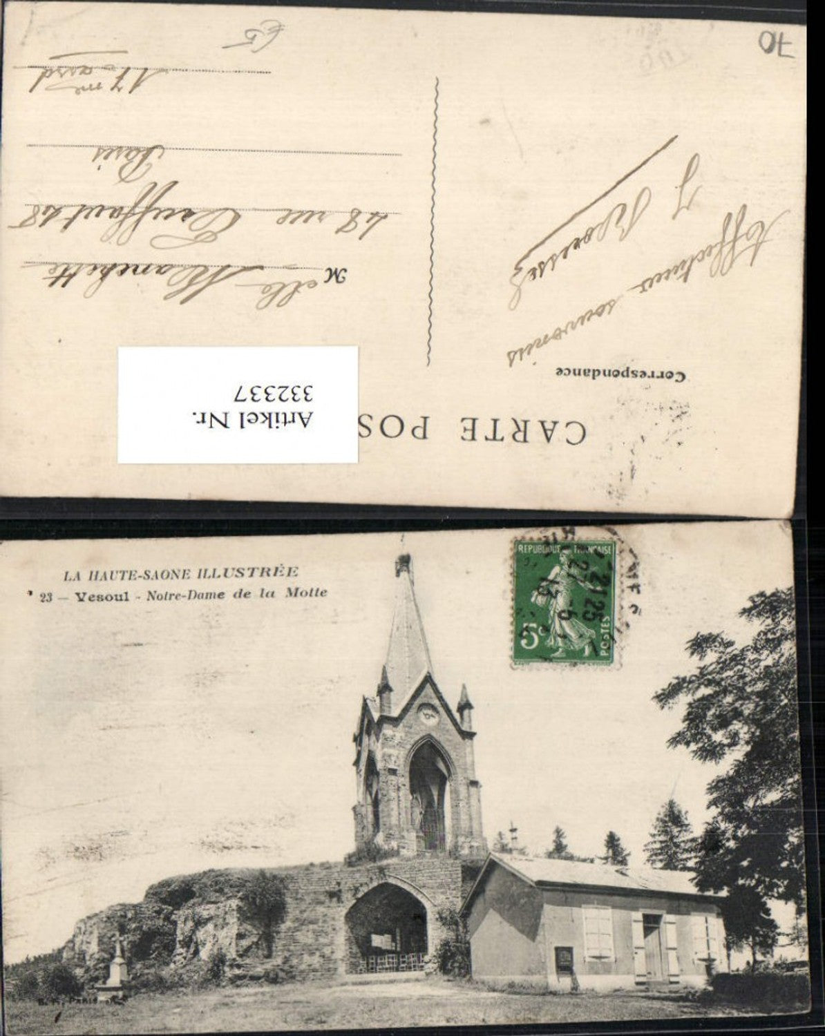 332337,Franche-Compte Haute-Saone Vesoul Notre-Dame de la Motte Kirche