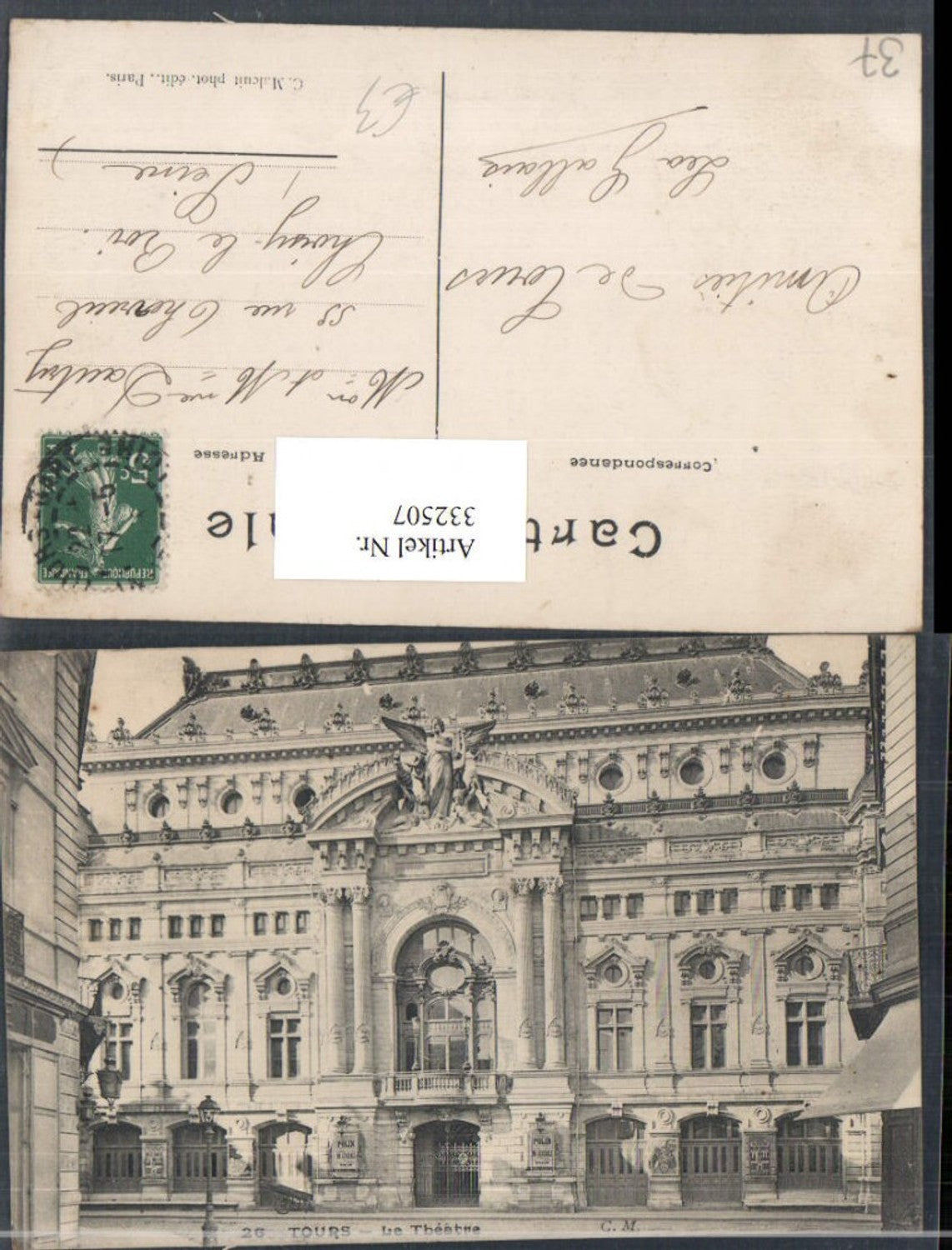 332507,Centre Indre-et-Loire Tours Le Theatre Theater