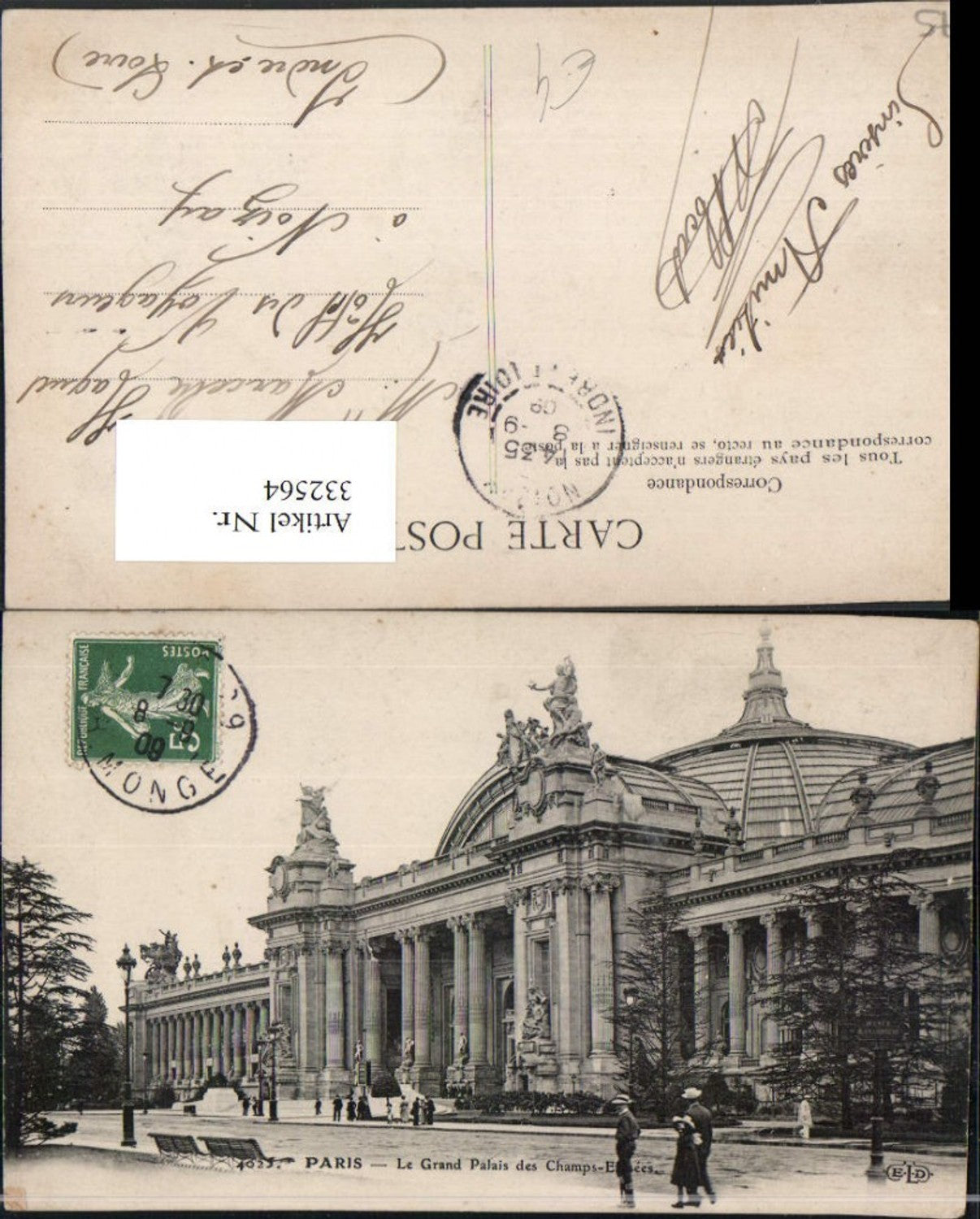 332564,Ile-de-France Paris Le Grand Palais des Champs-Elysees