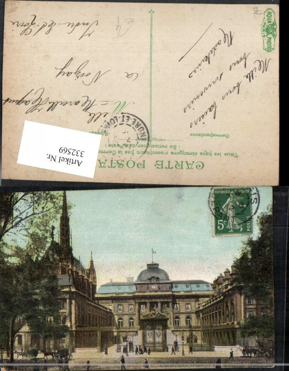 332569,Ile-de-France Paris Palais de Justice Justizpalast