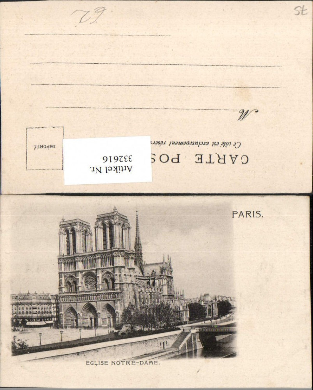 332616,Ile-de-France Paris Eglise Notre-Dame Kirche