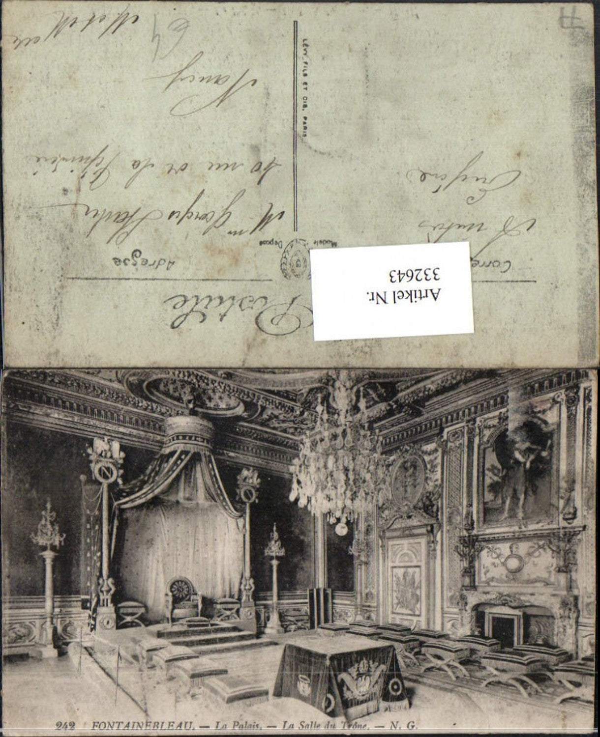 332643,Ile-de-France Seine-et-Marne Fontainebleau Palais Salle du Trone Thronsaal