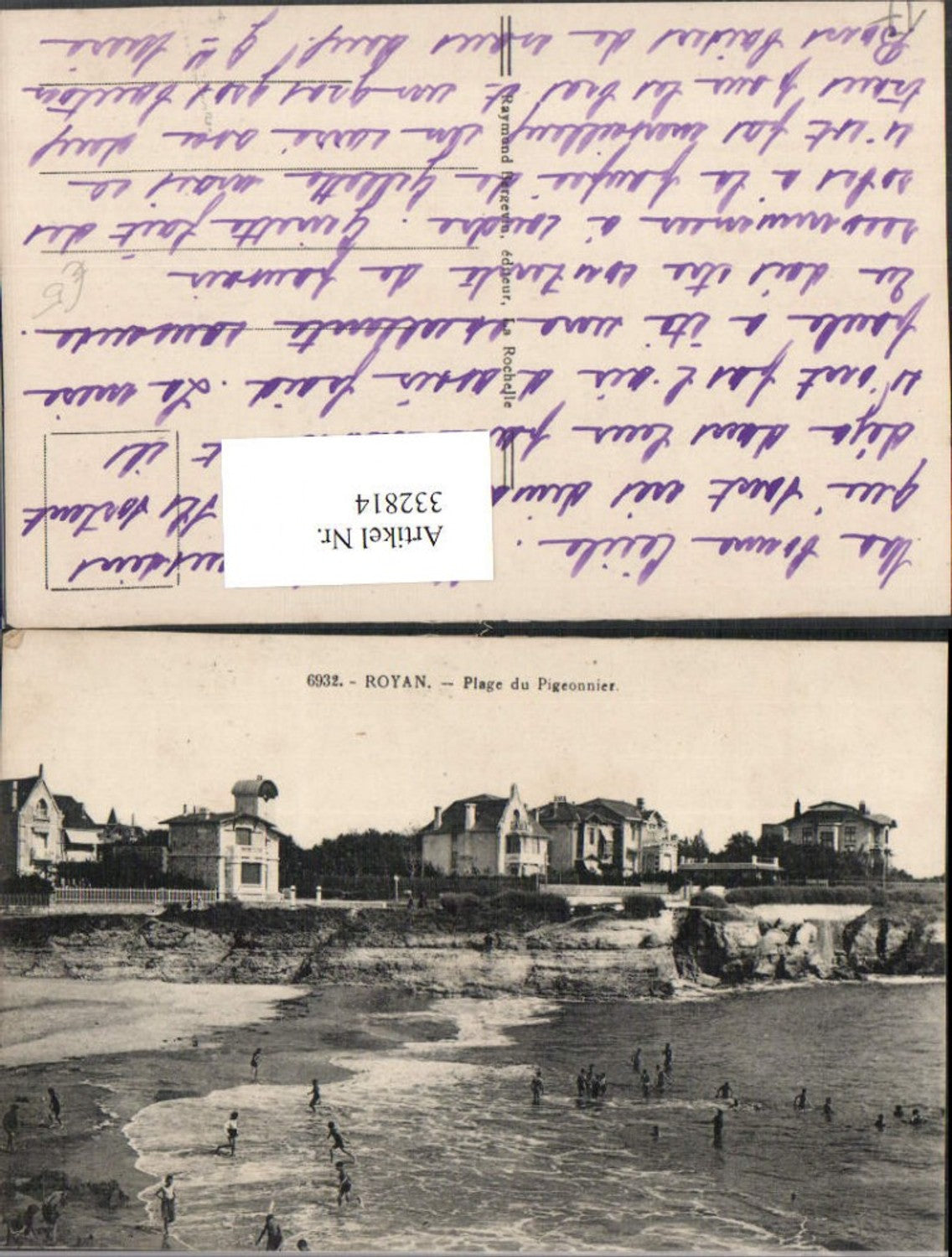 332814,Poitou-Charentes Charente-Maritime Royan Plage du Pigeonnier Strand