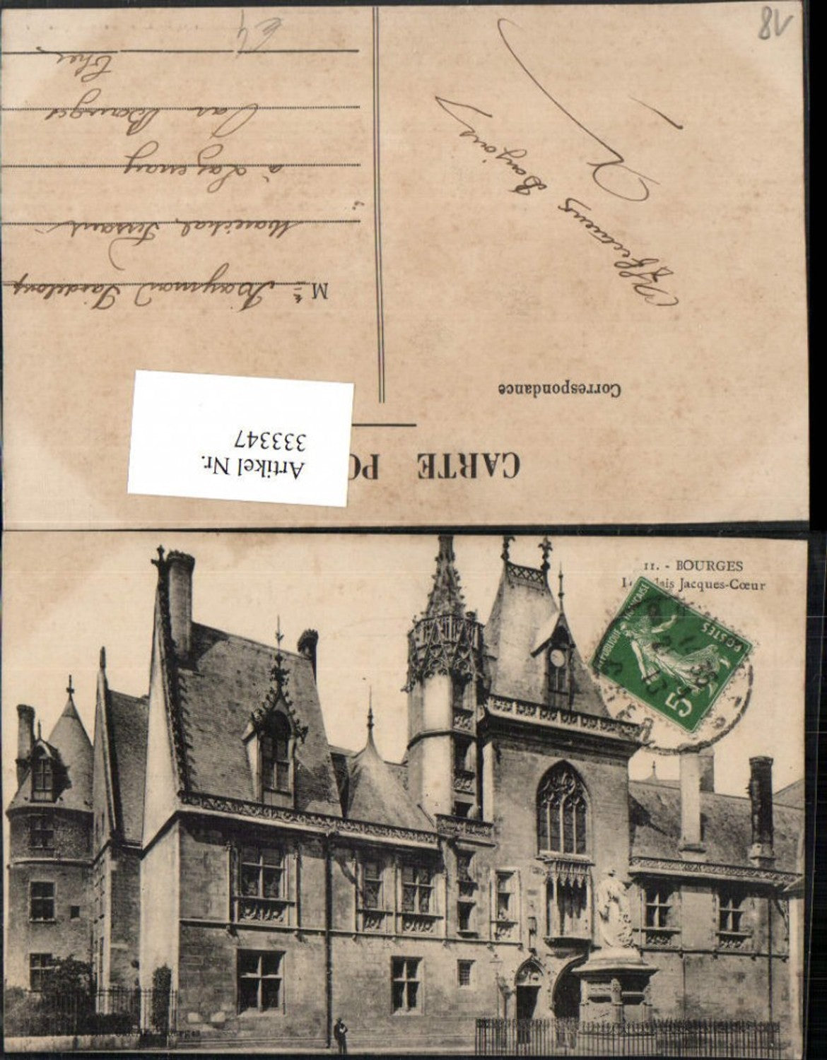 333347,Centre Cher Bourges Palais Jacques Coeur