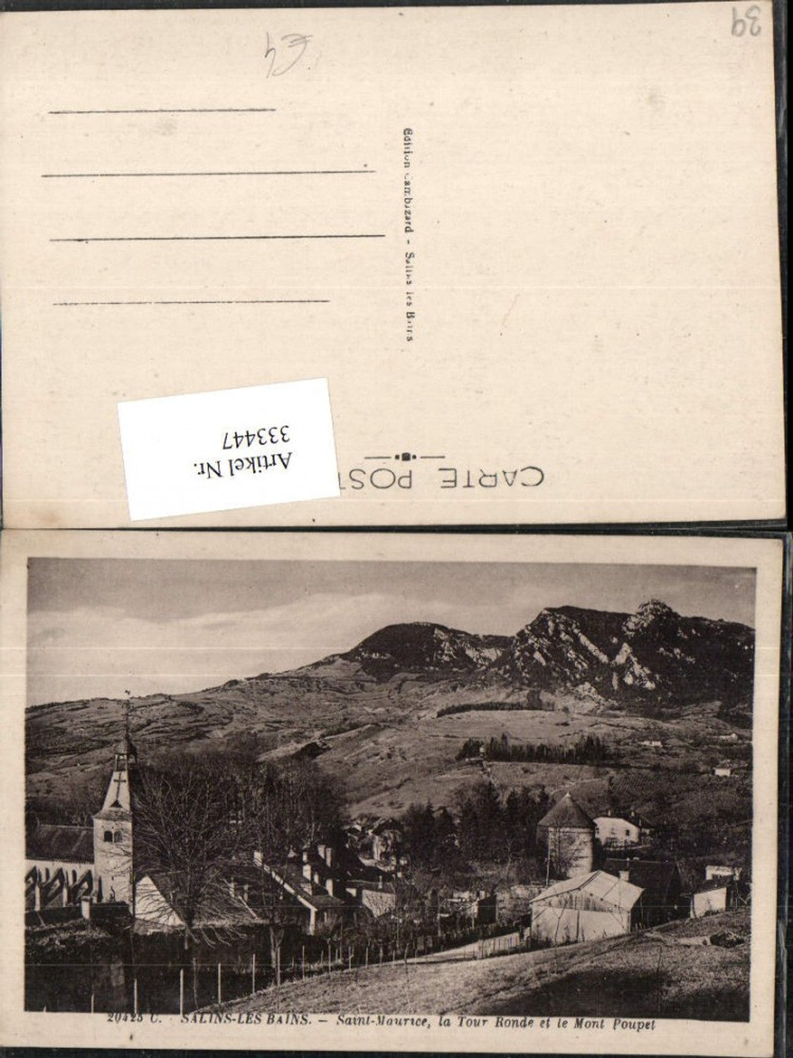 333447,Franche-Comte Jura Salins-les-Bains Saint-Maurice Tour de Ronde et Mont Pupet church