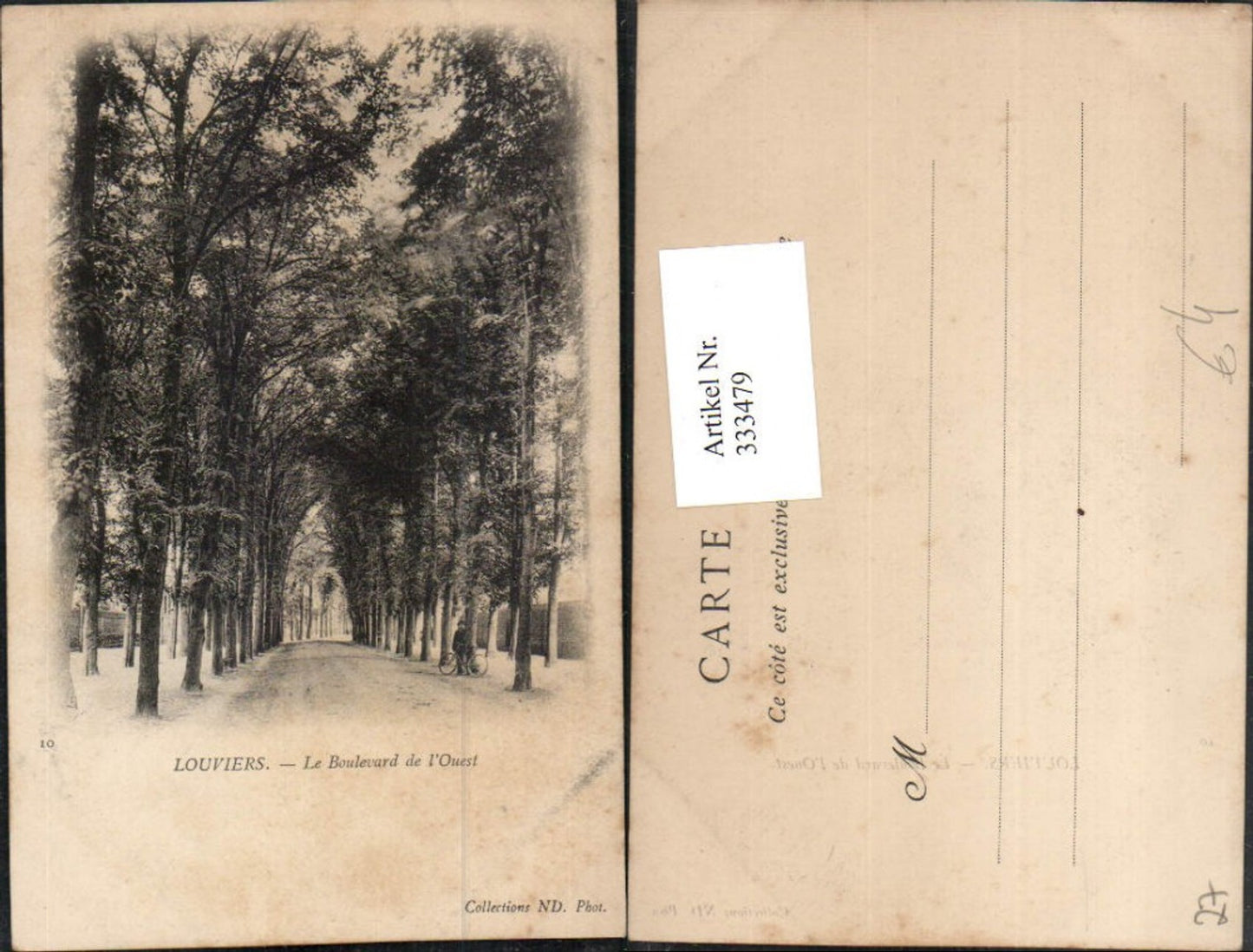 333479,Haute-Normandie Eure Louviers Le Boulevard de l'Ouest Straßenansicht