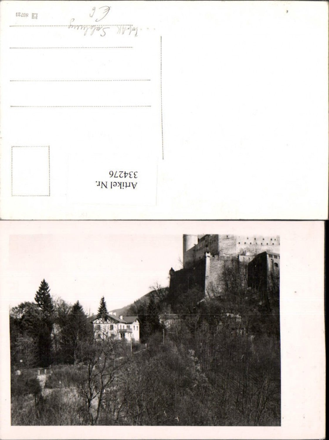 334276,Foto AK Salzburg Motiv Festung Hohensalzburg