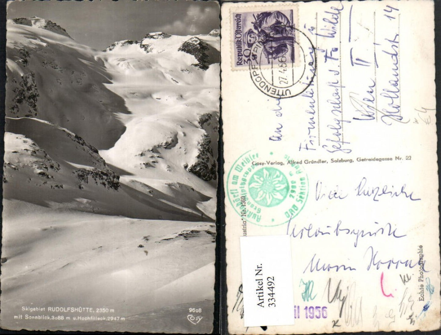 334492,Rudolfshütte m. Sonnblick u. Hochfilleck b. Uttendorf Bergkulisse pub Cosy 9608