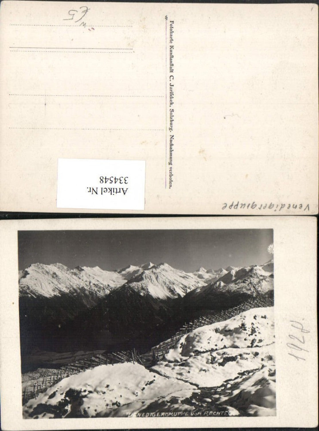 334548,Venedigergruppe vom Rechtegg b. Neukirchen Bergkulisse