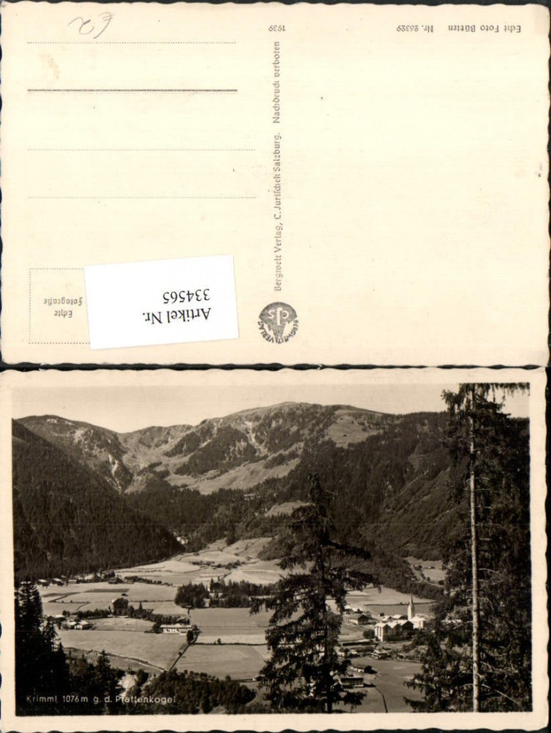 334565,Krimml Totale geg. Plattenkogel