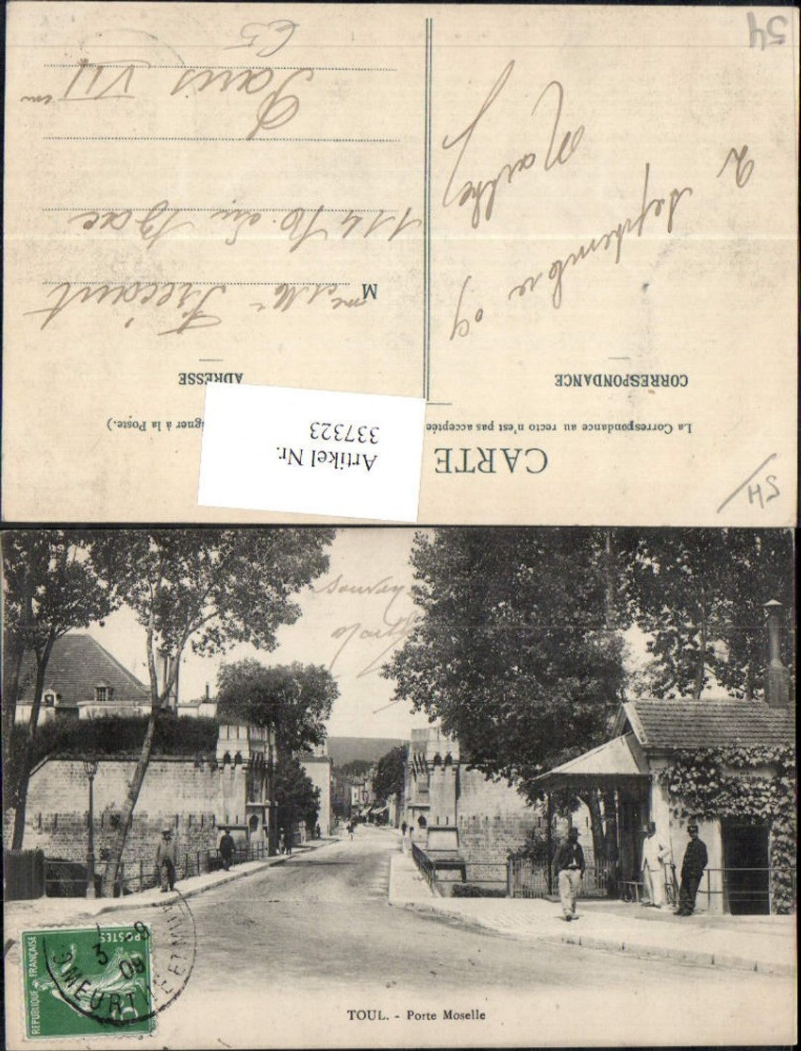 337323,Lothringen Meurthe-et-Moselle Toul Porte Moselle Straßenansicht