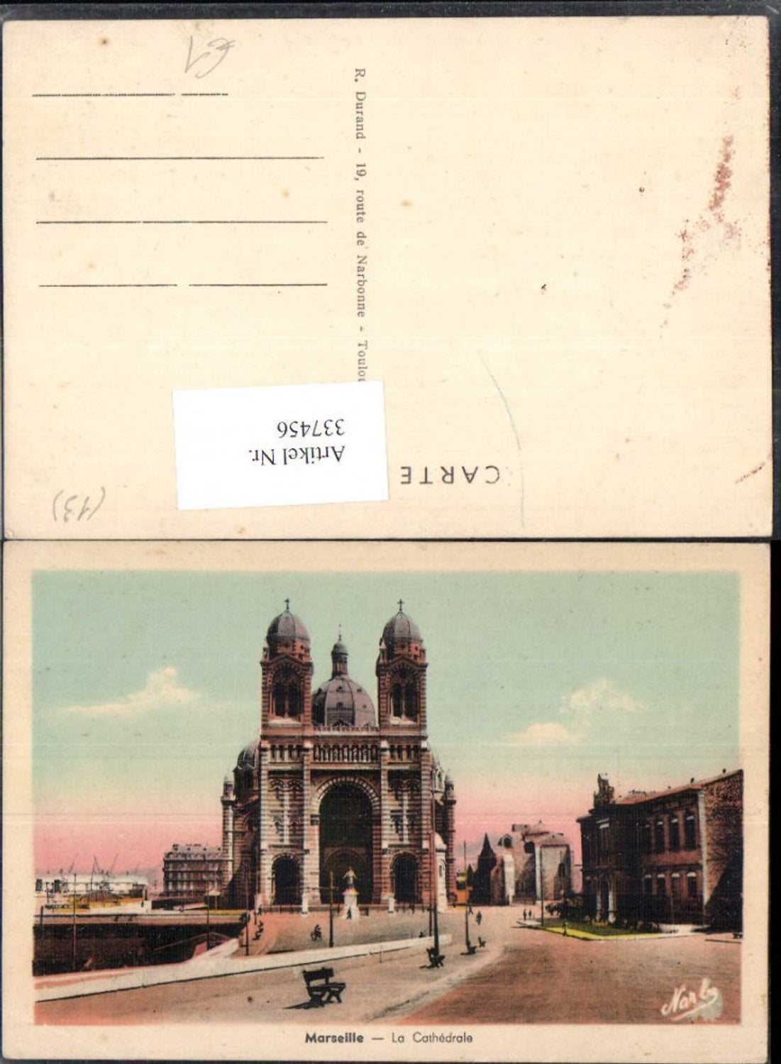 337456,Kirche Marseille La Cathedrale Kathedrale