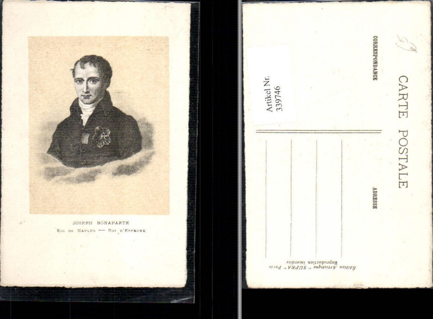 339746,Adel Monarchie Joseph Bonaparte Portrait