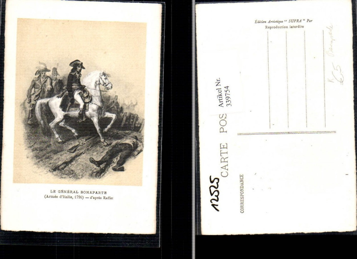 339754,Künstler Ak Politiker Le General Bonaparte Armee d Italie 1796