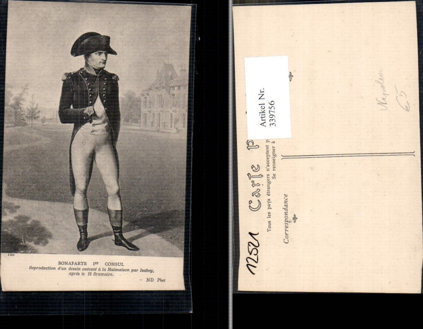 339756,Politiker Napoleon I Consul