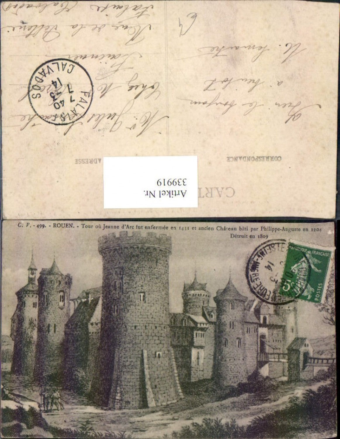 339919,Haute-Normandie Seine-Maritime Rouen Tour on Jeanne d Arc Chateau
