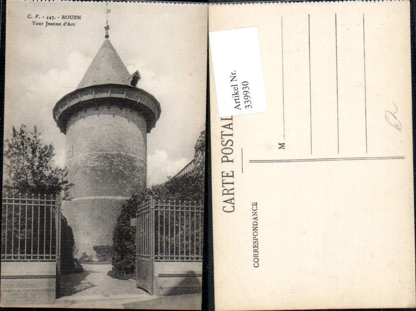 339930,Haute-Normandie Seine-Maritime Rouen Tour Jeanne d Arc Turm