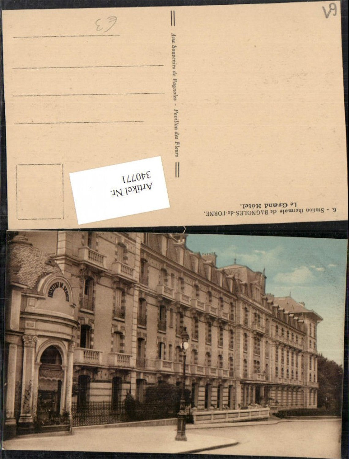 340771,Basse-Normandie Orne Bagnoles-de-l'Orne Le Grand Hotel