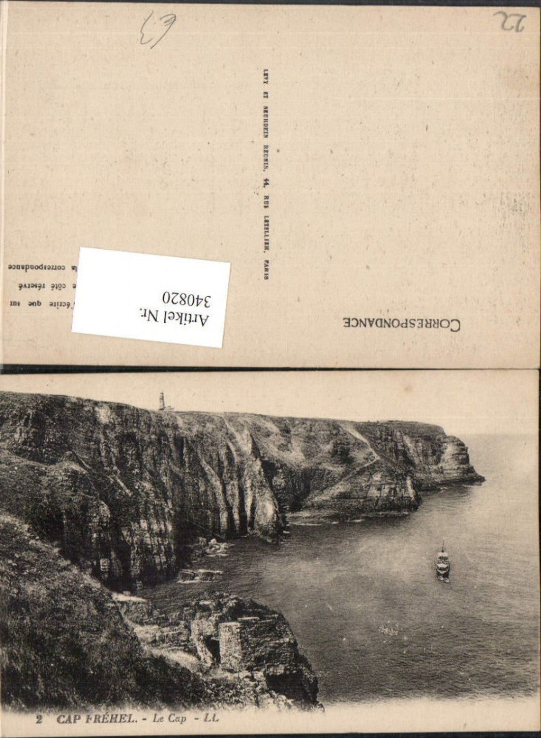340820,Brittany Cote-Amor Cap Frehel Le Cap cliff