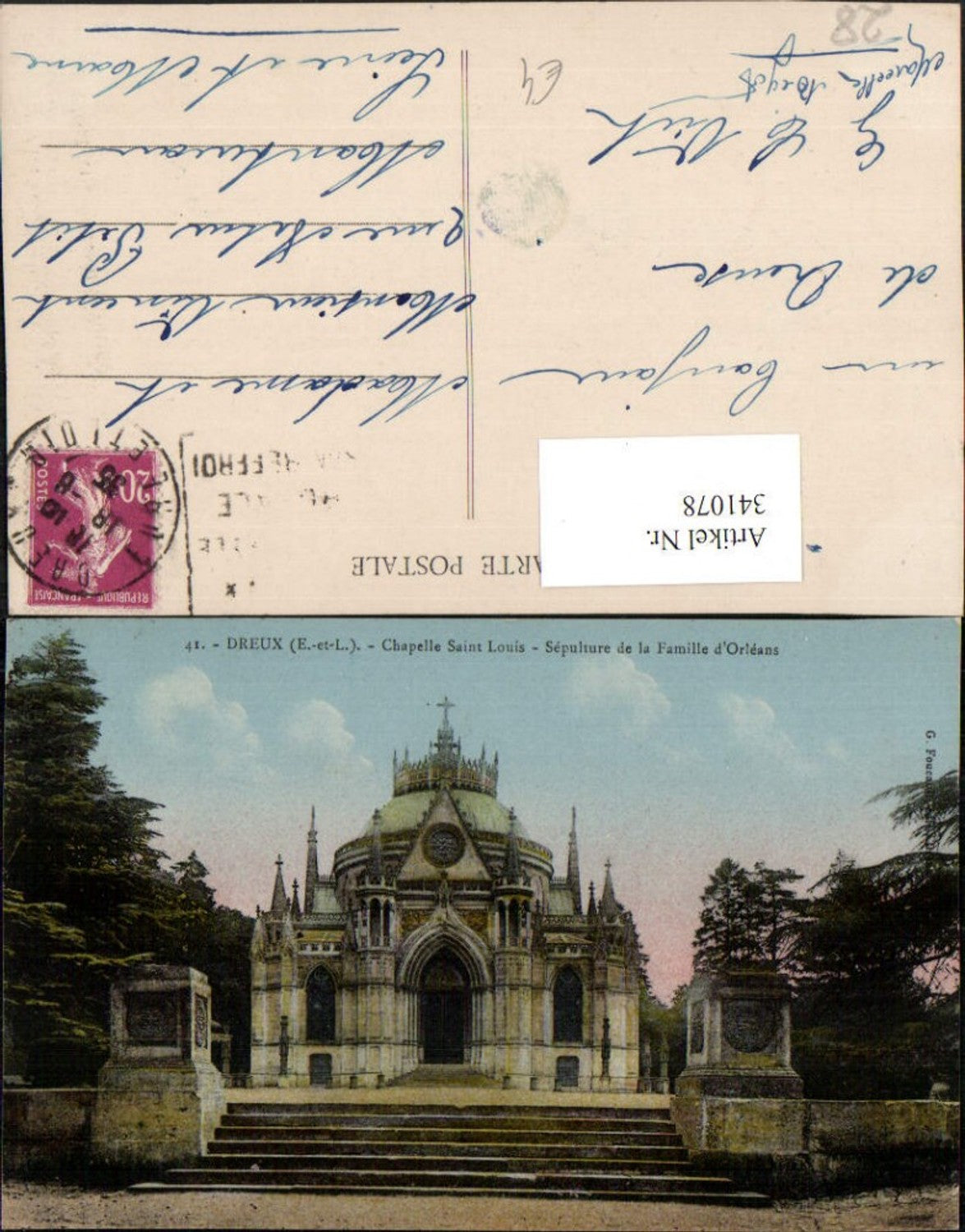 341078,Centre Eure-et-Loir Dreux Chapelle Saint-Louis Kirche
