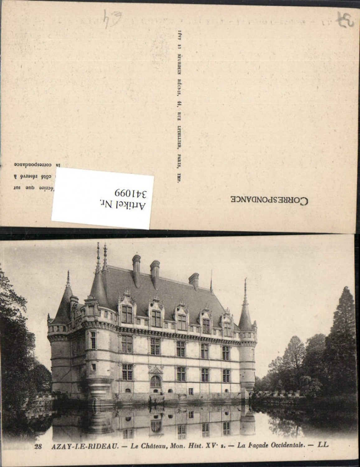 341099,Centre Indre-et-Loire Azay-le-Rideau Le Chateau Schloss