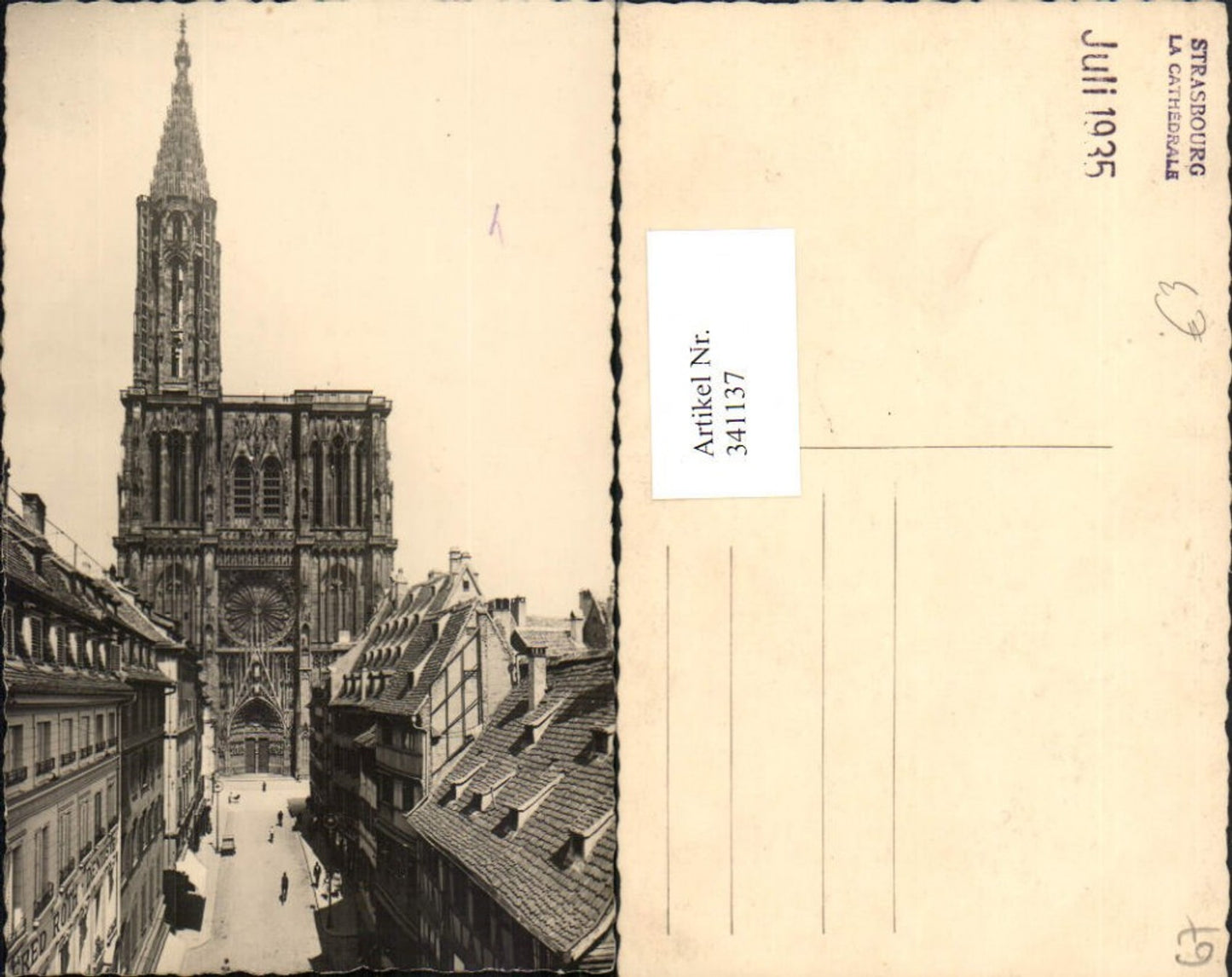 341137,Elsass Bas-Rhin Strasbourg Straßburg La Cathedrale Kirche