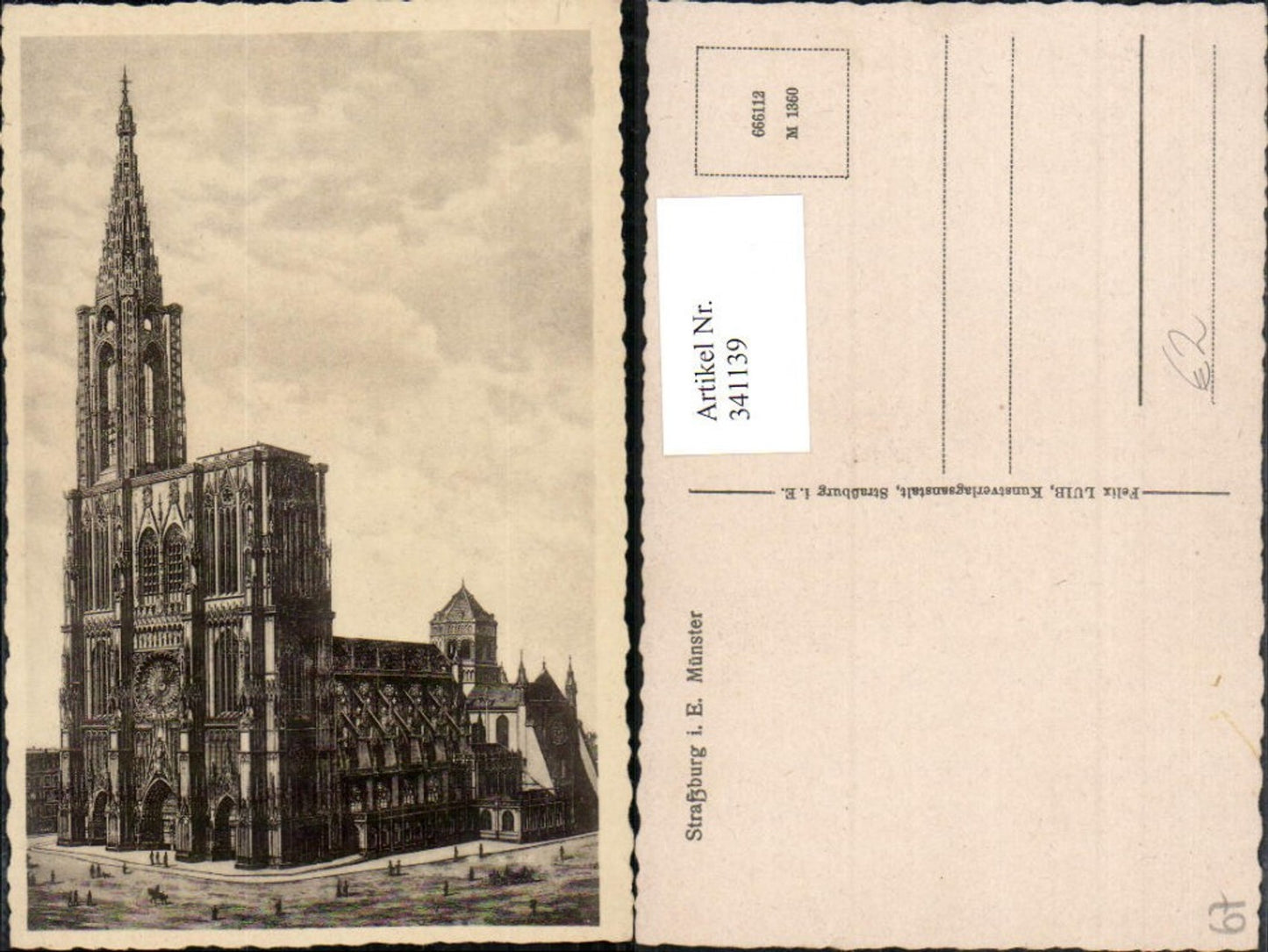 341139, Alsace Bas-Rhin Strasbourg Cathedral