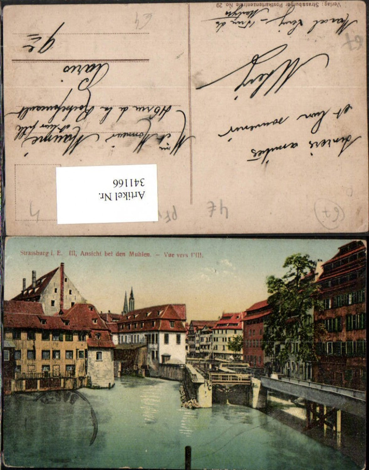 341166,Elsass Bas-Rhin Strasbourg Straßburg Ansicht bei den Mühlen