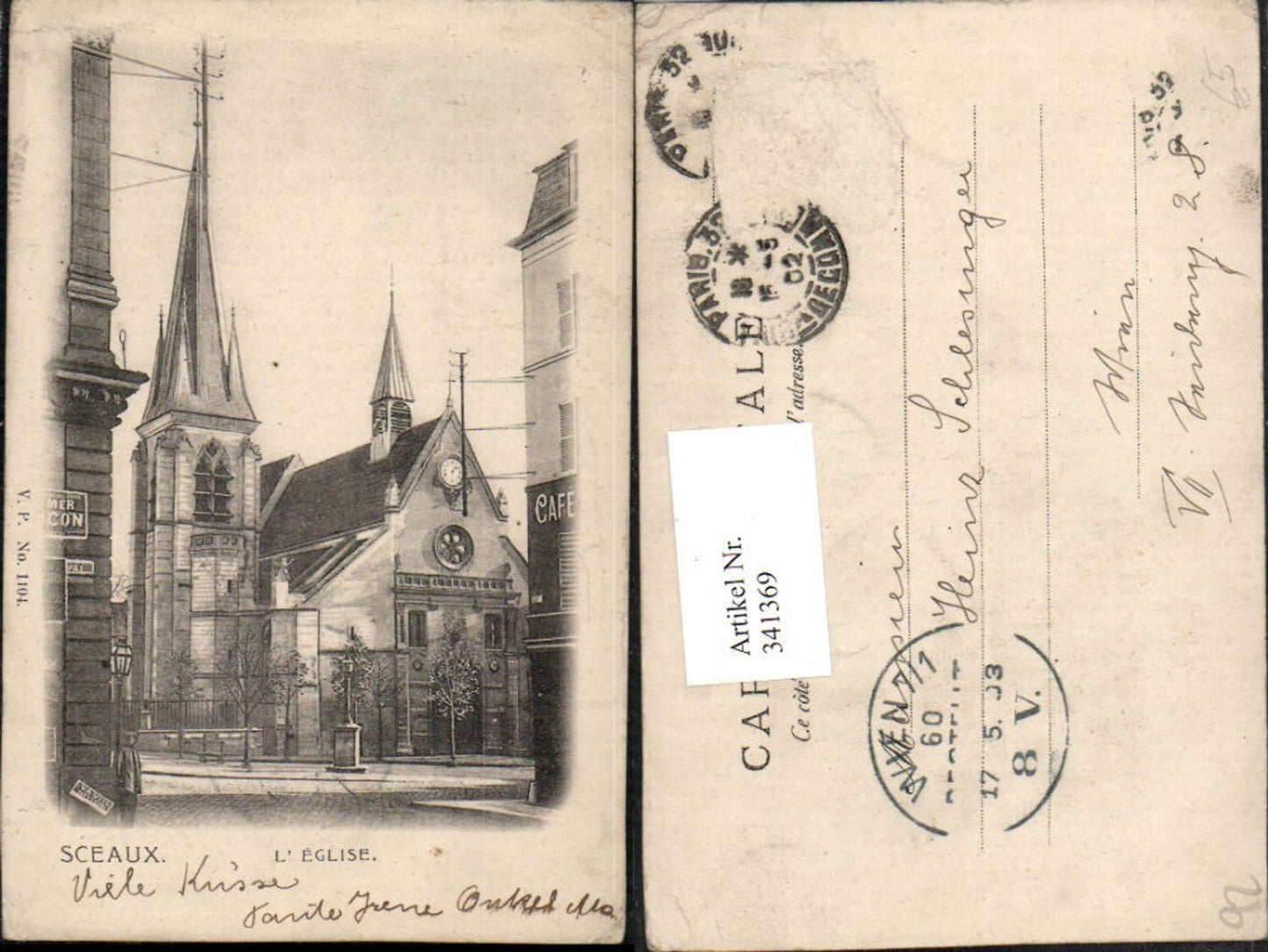 341369,Ile-de-France Hauts-de-Seine Sceaux L'Eglise Kirche