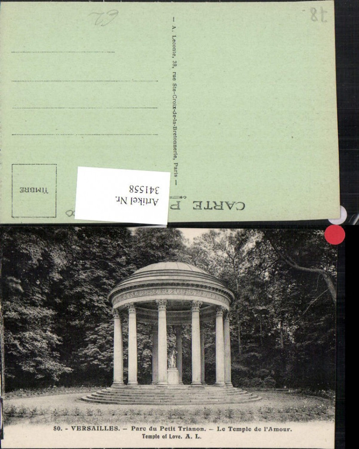 341558,Ile-de-France Yvelines Versailles Parc du Petit Trianon Temple de l'Amour Tempel