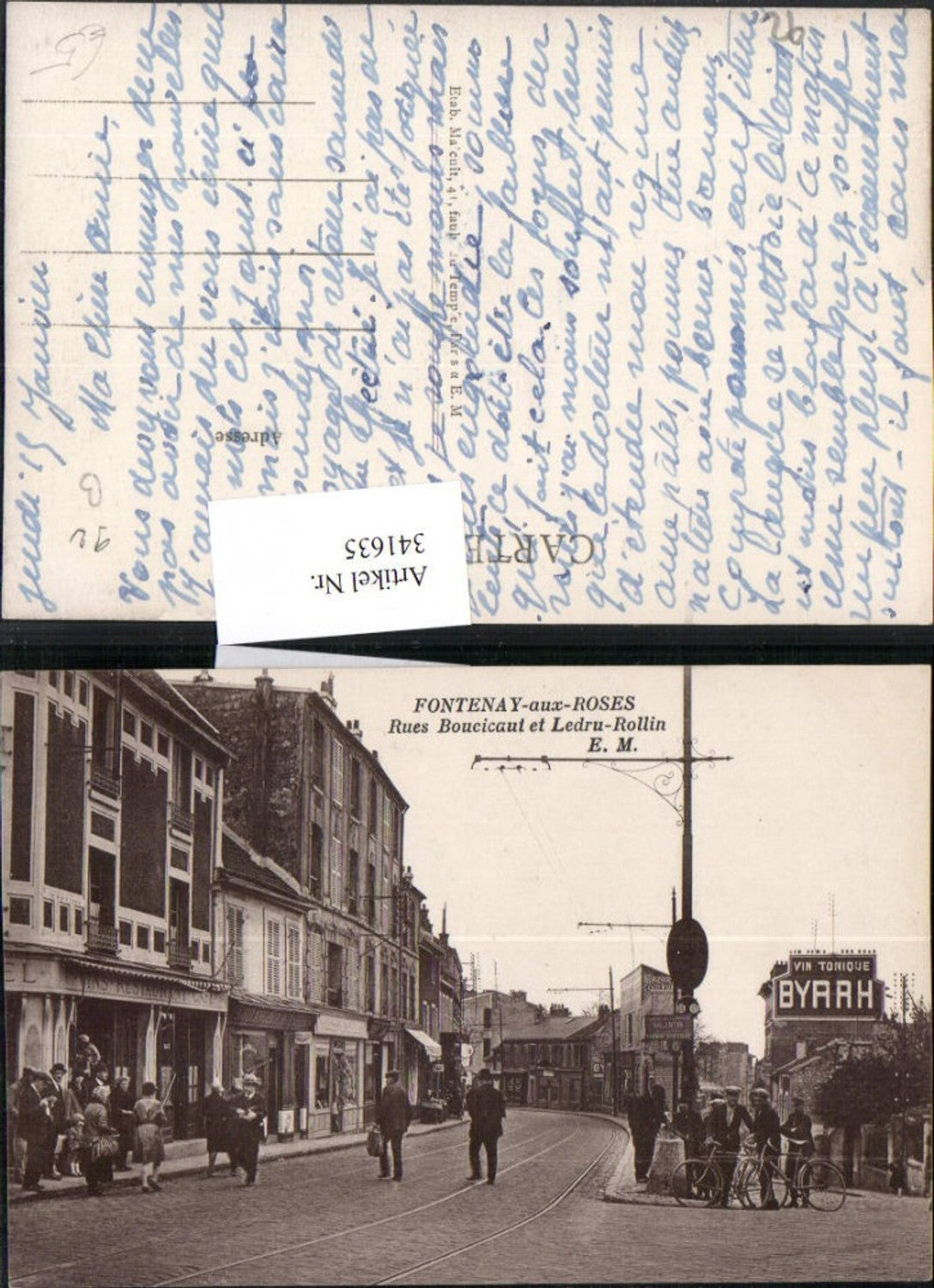 341635,Ile-de-France Hauts-de-Seine Fontenay-aux-Roses Rue Boucicaut Ledru-Rollin street view