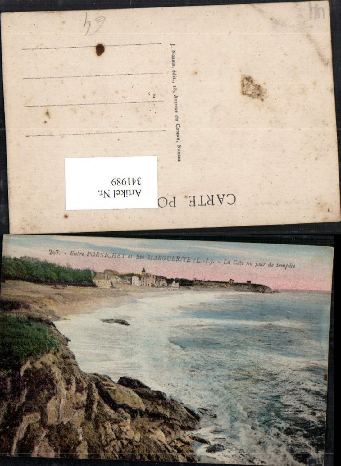 341989,Pays de la Loire Loire-Atlantique Pornichet et Ste Marguerite Küste