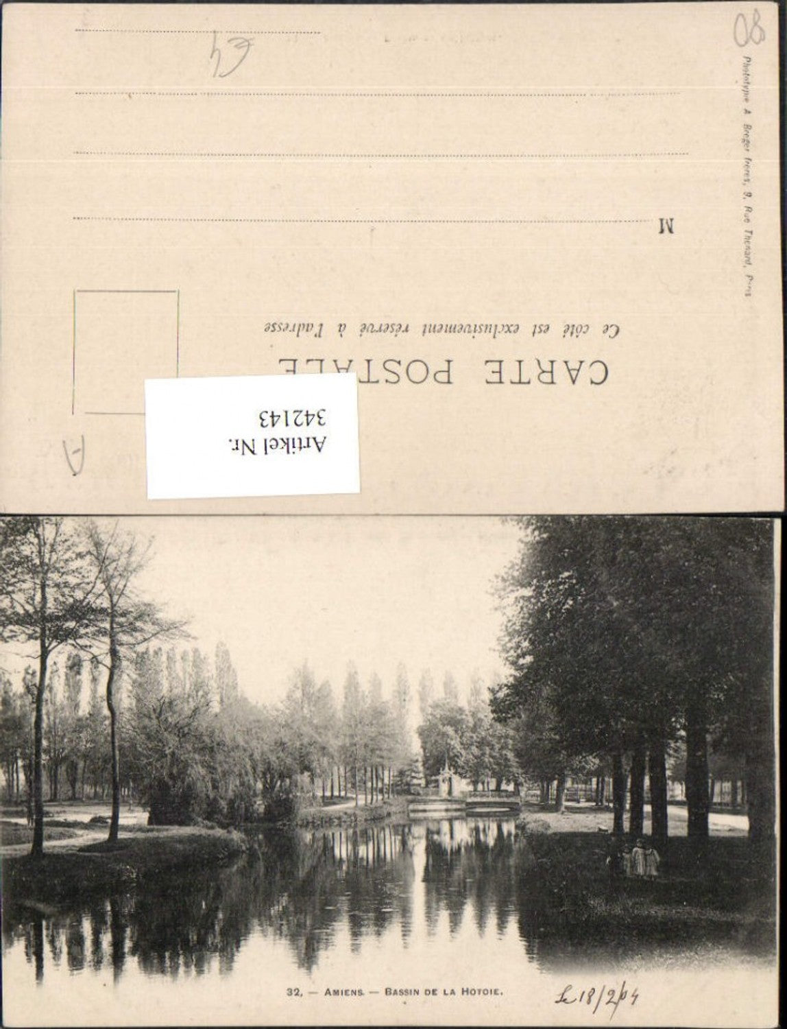 342143,Picardie Somme Amiens Bassin de la Hotoie Fluss