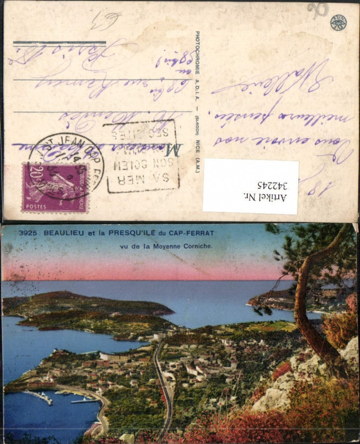 342245,Provence-Alpes-Cote-Azur Alpes-Maritimes Beaulieu et la Presqu'ile du Cap-Ferrat Totale