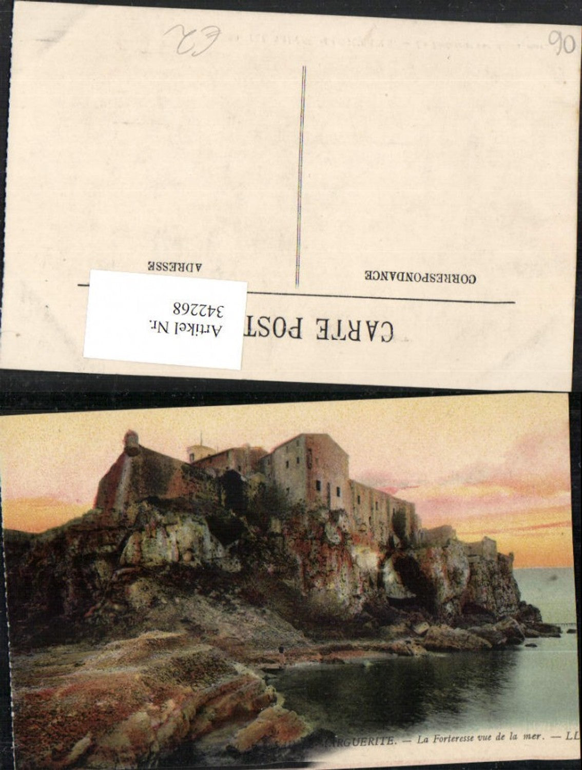 342268,Provence-Alpes-Cote-Azur Alpes-Maritimes Sainte-Marguerite Forteresse Festung