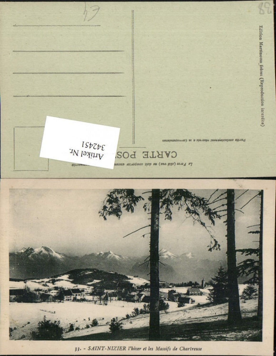 342451,Rhone-Alpes Isere Saint-Nizier Totale et les Massifs de Chartreuse Winterbild