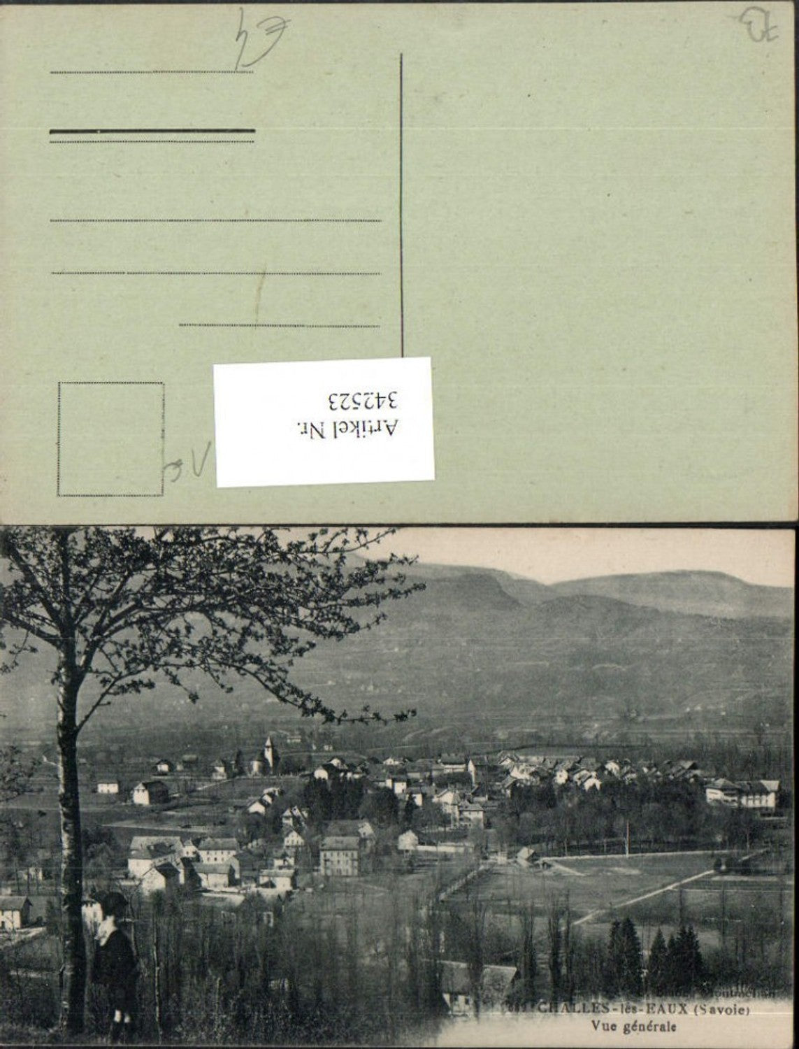 342523,Rhone-Alpes Savoie Challes-les-Eaux Vue generale Totale