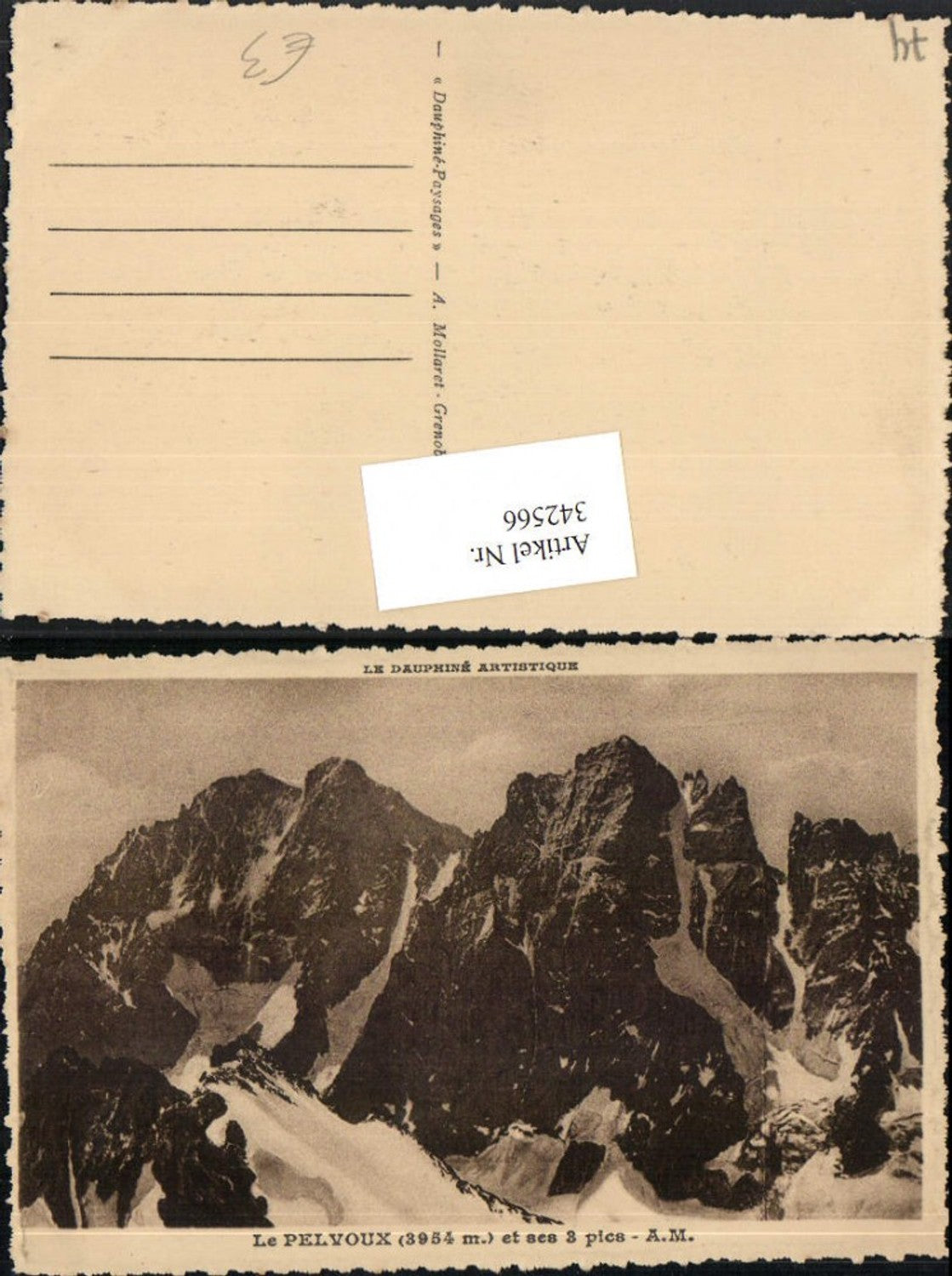 342566,Rhone-Alpes Haute-Savoie Dauphine Le Pelvoux Bergkulisse