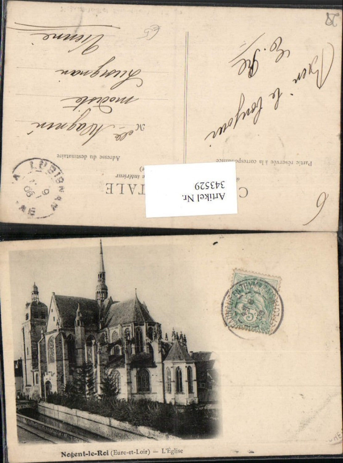 343529,Centre Eure-et-Loir Nogent-le-Roi L'Eglise Church
