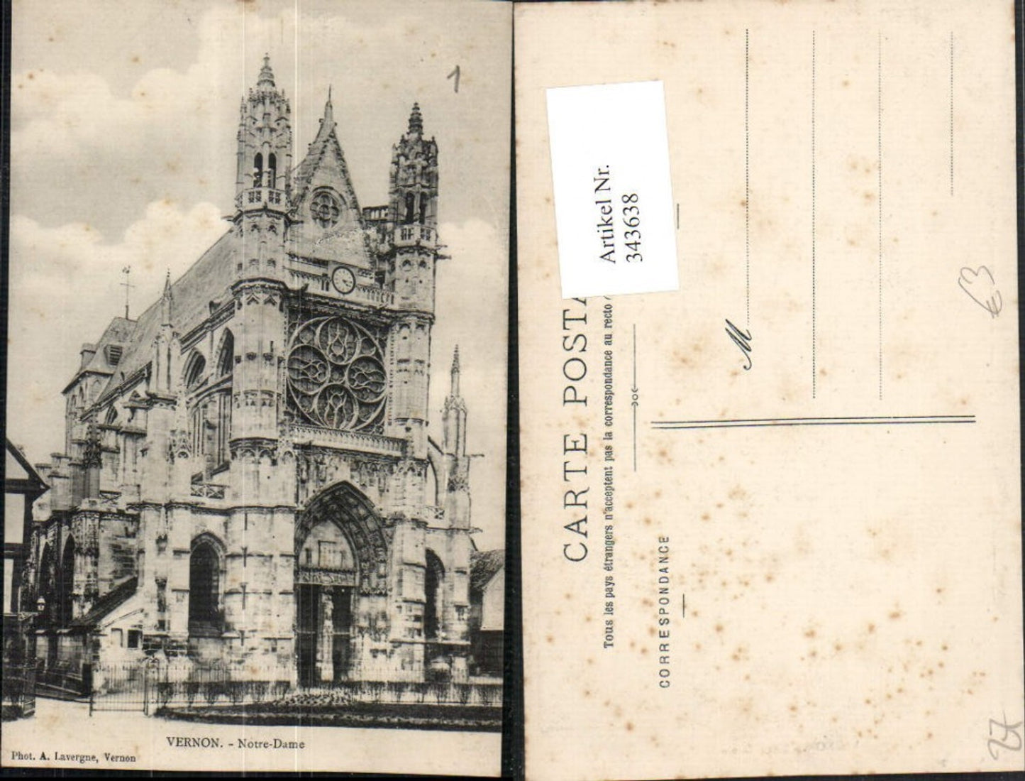 343638,Haute-Normandie Eure Vernon Notre-Dame Kirche