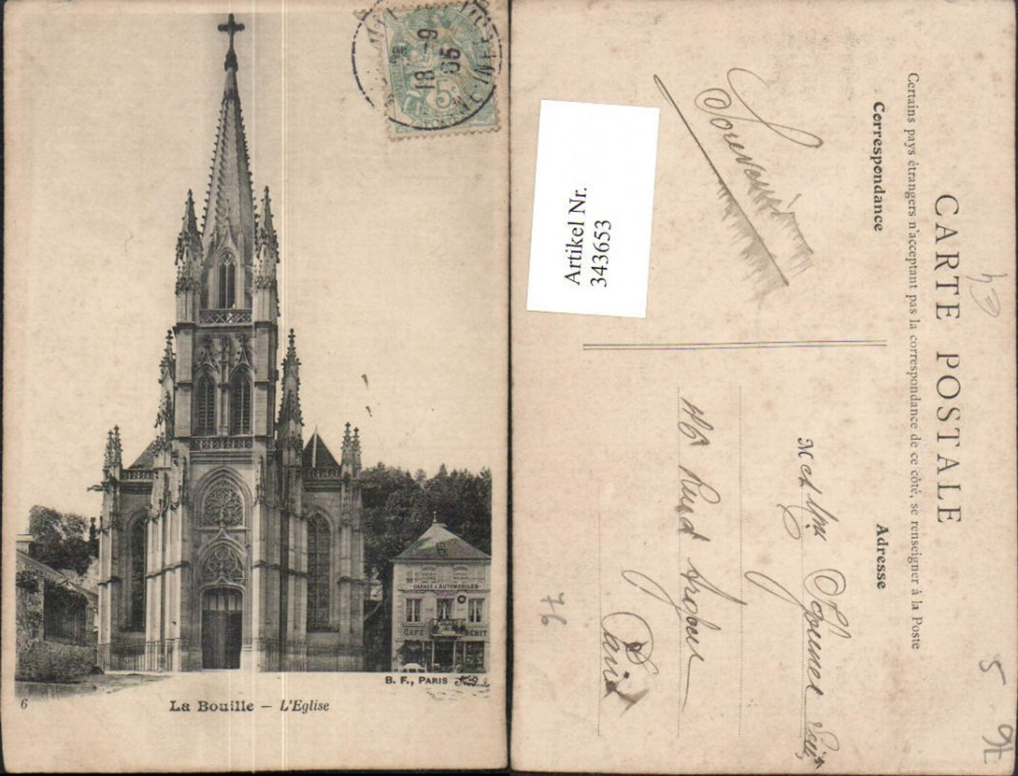 343653,Haute-Normandie Seine-Maritime La Bouille L'Eglise Kirche