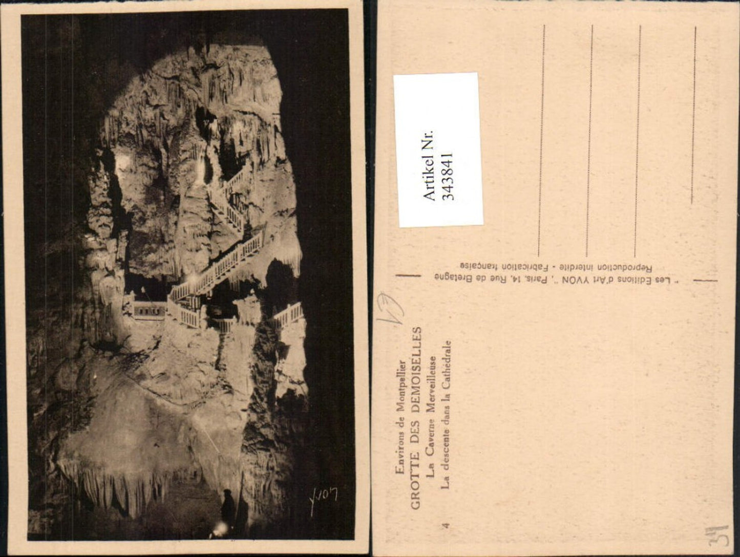 343841,Languedoc-Roussillon Herault Montpellier Grotte des Demoiselles Caverne Merveilleuse